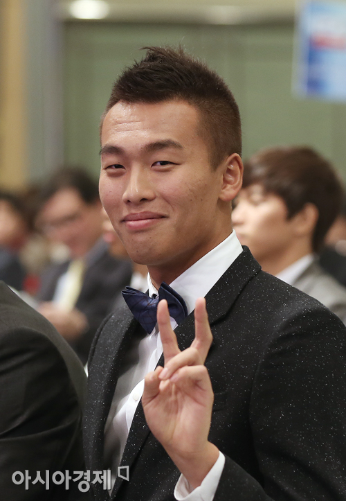 [포토] 김신욱 '나비넥타이가 멋지죠'