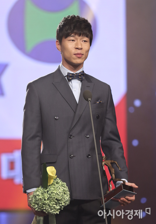 [포토] 김치곤, DF 부문 베스트11