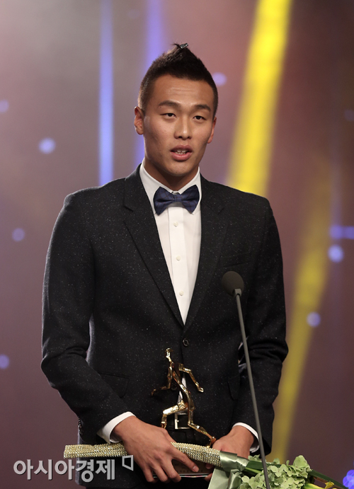 [포토] 2013 K리그 MVP 김신욱