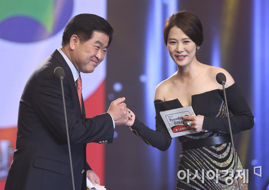 [포토] 김현주 '권오갑 총재와 K리그 시축 약속'