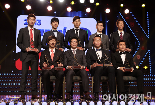 [포토] 2013 K리그 영광의 수상자들