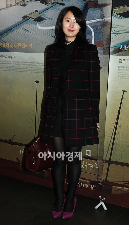 [포토]윤진서, "'풍경' 보러왔어요"