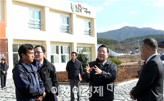 정기호 영광군수,마을단위 개발사업 효과성 강화 해야