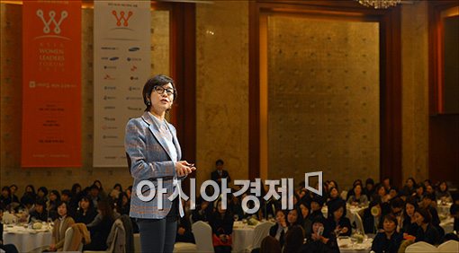 [포토]이영희"삼성전자 여성임원으로서 아직 도전중"