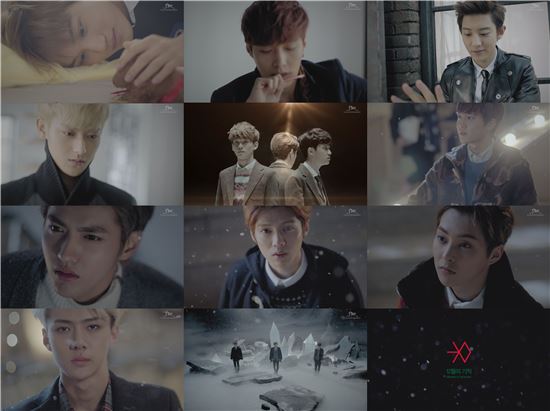 엑소(EXO), ‘12월의 기적’ 뮤직비디오 뜨거운 반응