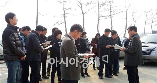 함평군 모든 공직자 주요사업장 방문