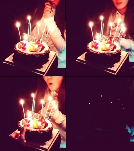 유리, 소녀시대 멤버들과 생일파티 인증…"이보다 행복할 순 없다!" 