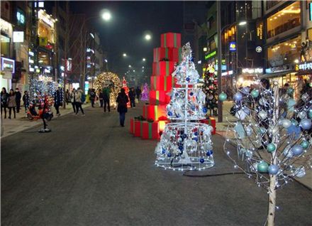 산타랠리 의미 "산타 할아버지 반가워요"