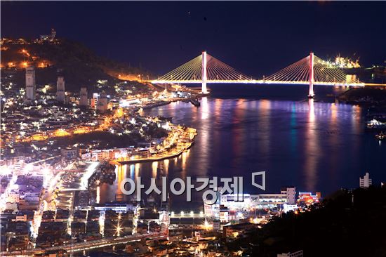 여수시 밤바다