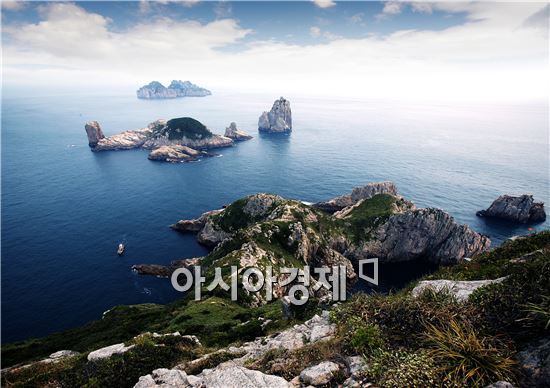 여수 백도 전경