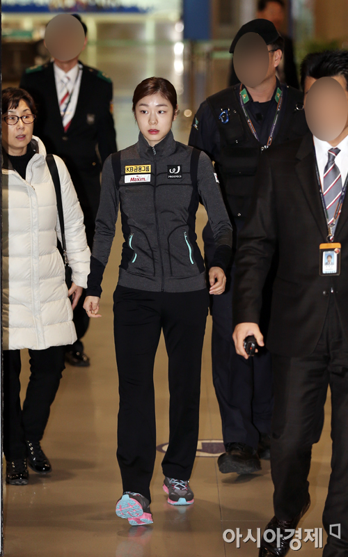 [포토] 귀국하는 피겨여왕 김연아