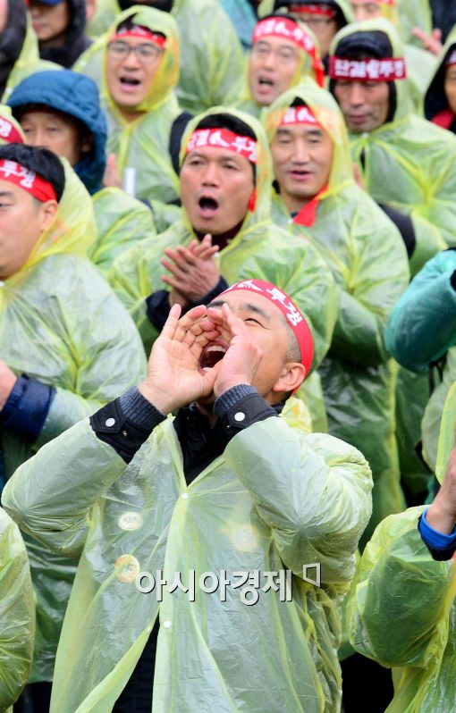 [포토]철도노조, '민영화 반대!'