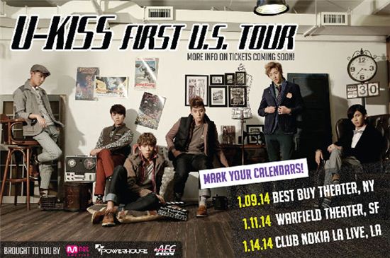 유키스, 美 3대 도시 투어 개최 '아시아 넘어 세계로' 