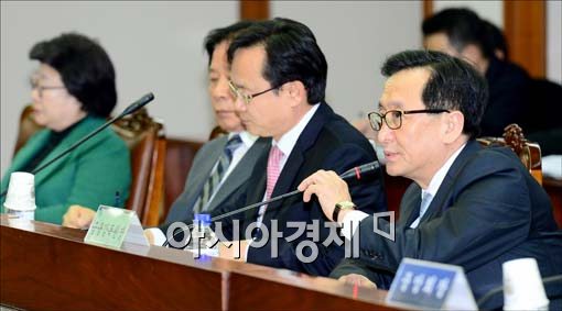 [포토]모두발언하는 최수현 금융감독원장