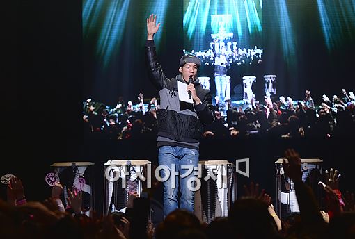 [포토]박재민, '소리질러~'