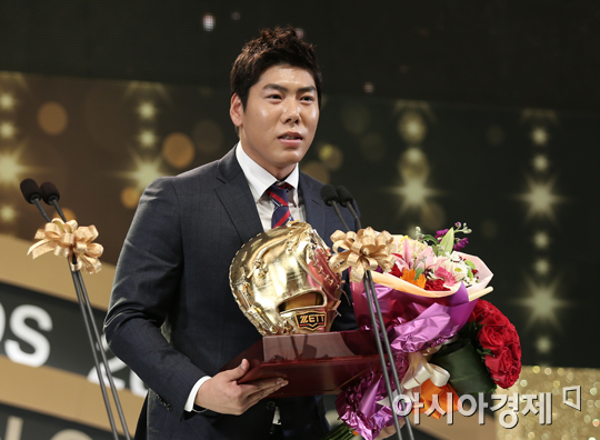 [포토] 최고 유격수 강정호~