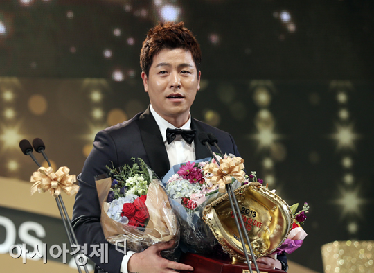 [포토] 강민호 '내가 최고의 포수'