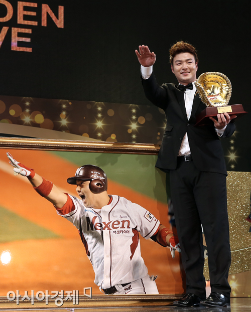 [포토] 박병호 '올해의 포즈~'