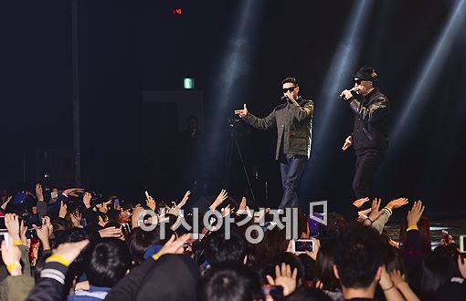 다이나믹듀오, 'K-HIPHOP 문화페스티벌' 뜨겁게 달궜다