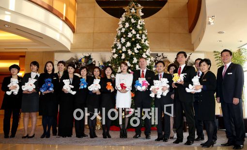 [포토]JW메리어트 계열사, '하트베어로 기부 동참'