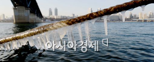 [포토]'고드름~고드름~'
