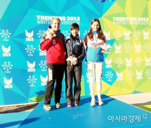 빙속 김보름, 동계U 여자 1500m 첫 금메달 