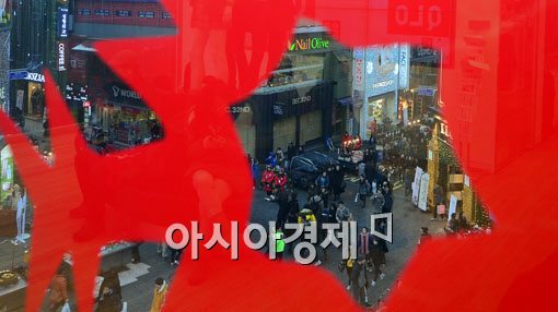 [포토]명동은 이미 크리스마스 