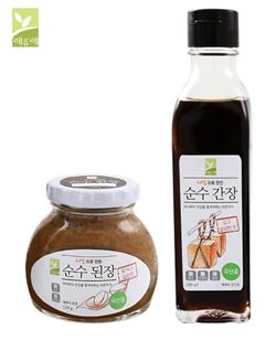 레퓨레, 저염소금 사용한 '순수 간장·된장' 출시
