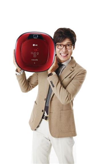 ▲ LG 로보킹 유준상 스페셜 에디션