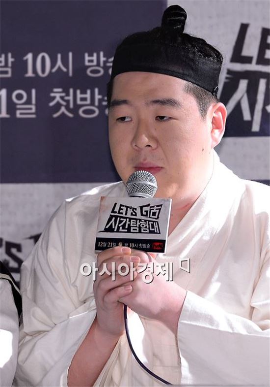 [포토]김주호 "'렛츠고 시간탐험대' 많은 사랑부탁드려요"