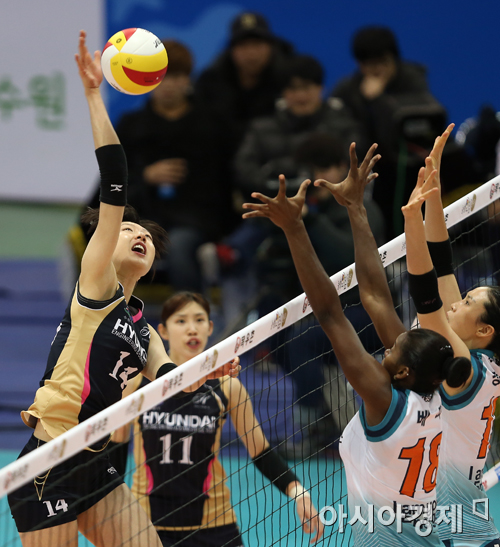 [포토] 양효진 '정면돌파'