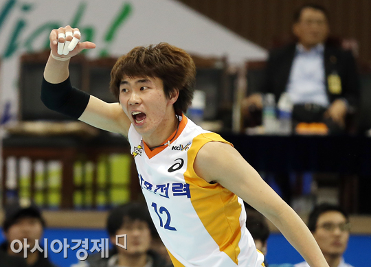 [포토] 전광인 '나만 믿어!'