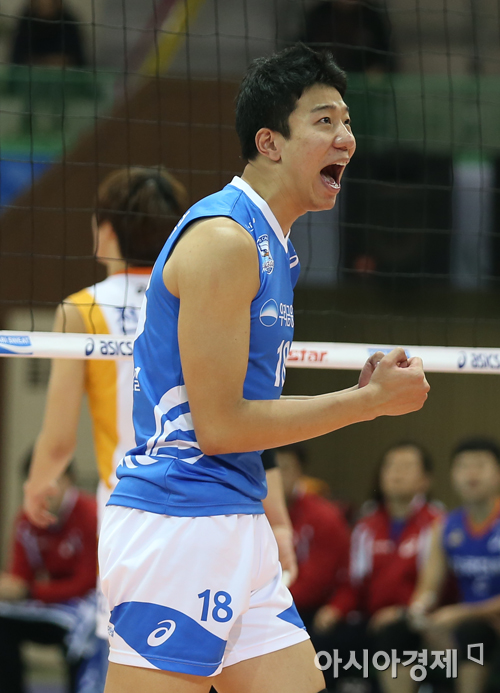 [포토] 신영석 '뒤집자'