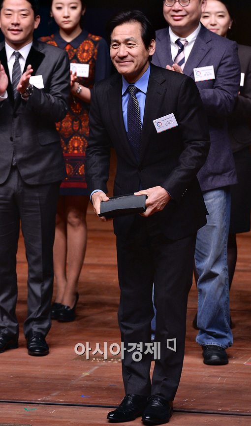 [포토]안성기, 우리말 수호천사로 위촉!