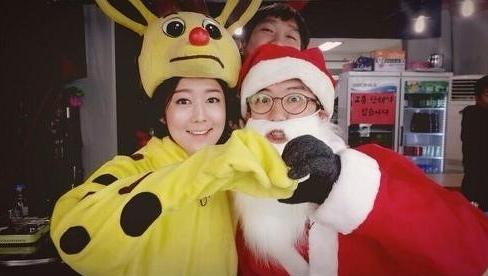 사유리 루돌프 사진 공개 "오늘은 제가 썰매를 끌어요"