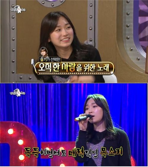 김슬기 노래, 가수 김연우도 인정한 '가창력'