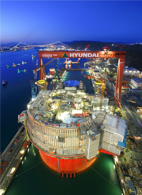 현대重 '원통형FPSO', 세계일류상품 선정