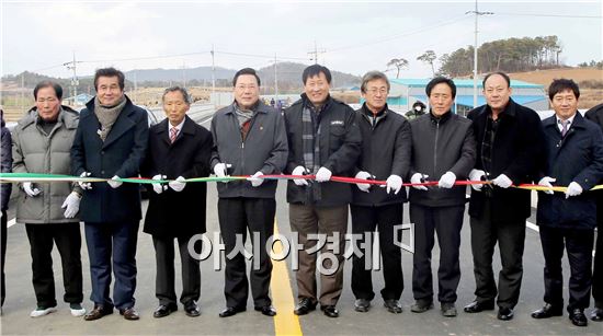 영광군, 영광읍 양평~와룡간 평일교 개통