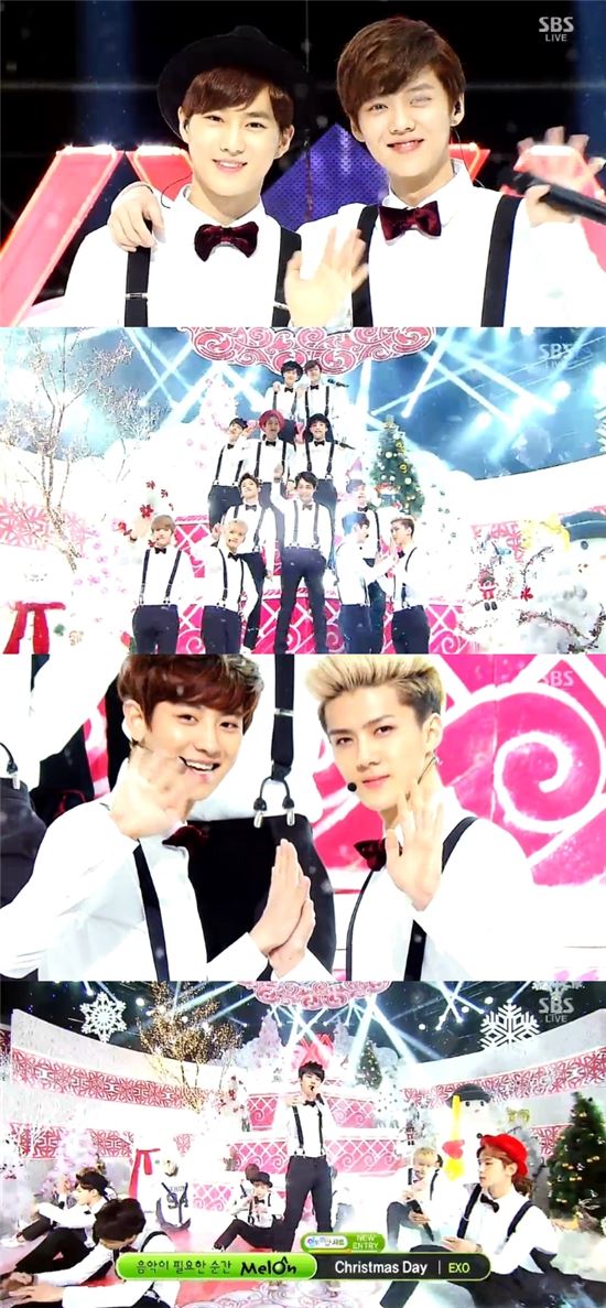 '인가' 엑소, 군무 속 절제된 아름다움 '진정한 매력'