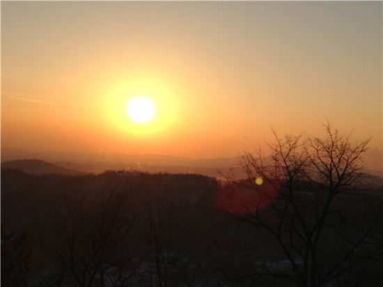 봉산 해돋이 