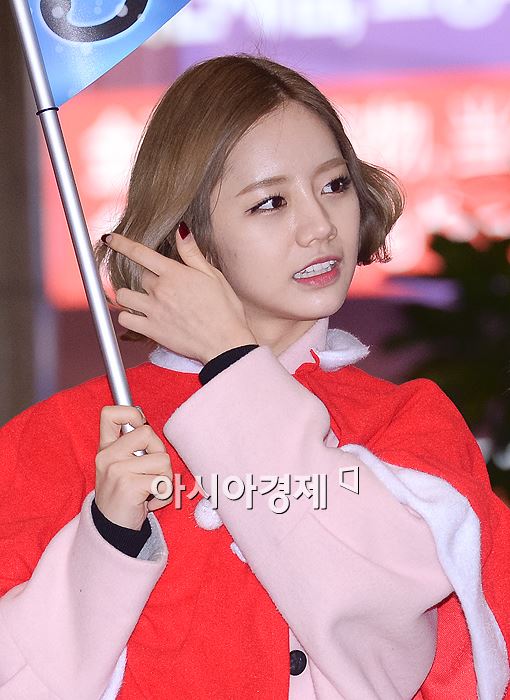 [포토]머릿결 넘기는 혜리, '여신 그 자체'