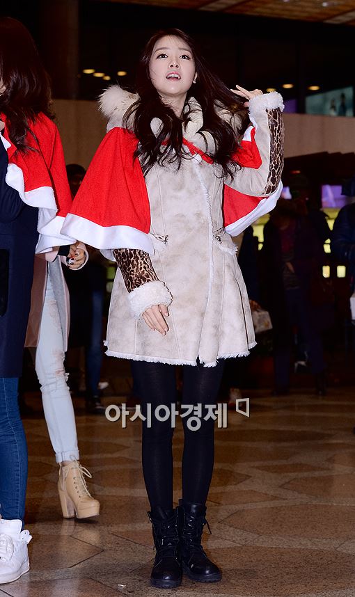 [포토]민아, '날씨가 쌀쌀하네요'