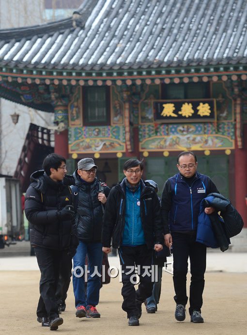 [포토]박태만 철도노조 부위원장 면담한 김정훈 전교조 위원장 