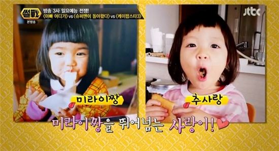 ▲ '원조 추사랑' 미라이짱이 화제를 모으고 있다. (사진: JTBC '썰전' 방송화면 캡처)