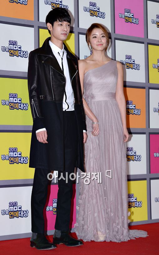 [포토]정준영-정유미, 오늘의 베스트 커플!