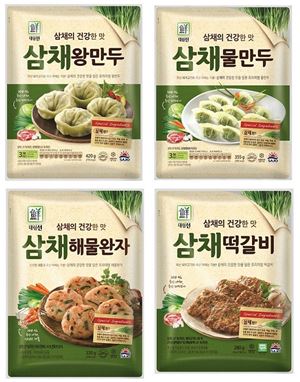 사조대림, 건강채소 '삼채' 담은 냉동제품 4종 출시