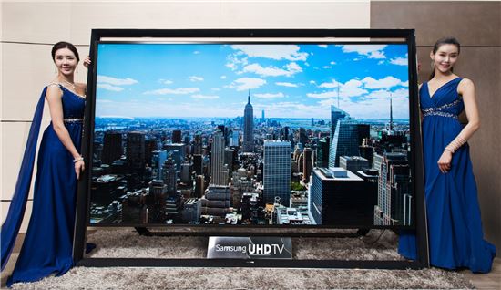 삼성전자, 세계 최대 110인치 UHD TV 출시