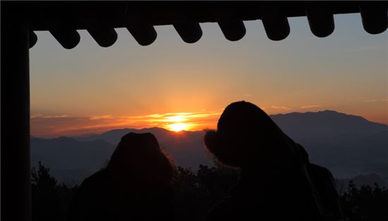 갑오년 새해 일출은 도심에서~ 