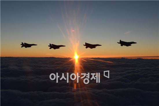 F15K 탑승… 갑오년 초계비행 해보니