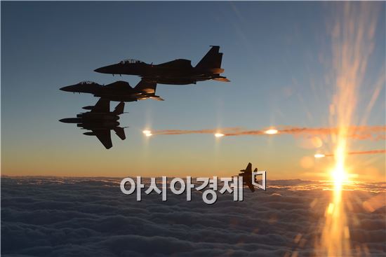 F15K 탑승… 갑오년 초계비행 해보니